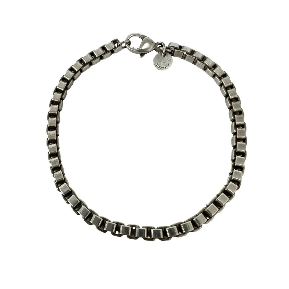 TIFFANY & CO. Silver Charm Bracelet